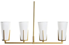 Φωτιστικό Οροφής DKD Home Decor Χρυσό Λευκό (67 x 14 x 22 cm)