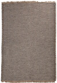 Καλοκαιρινό Χαλί Ψάθα Elise 3652 09 GREY BLACK 130 x 190