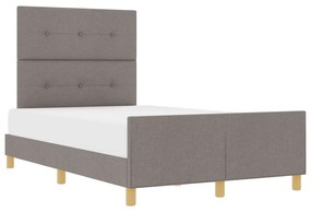 vidaXL Κρεβάτι Ταπέο 120x200 εκ. Υφασμάτινο