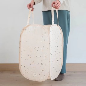 3Sprouts Καλάθι για τα άπλυτα, Terrazzo beige