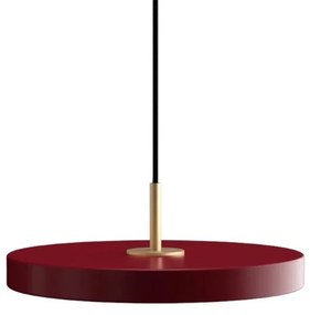 Φωτιστικό Οροφής Asteria Plus Mini Brass 2291 Φ31x10.5cm Led 1200lm 18W 2400-3000k Ruby Red Umage