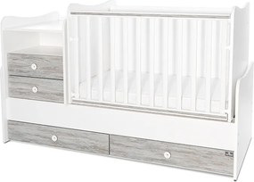 BED COMBO 172/72 WHITE/ARTWOOD