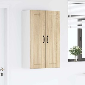 vidaXL Ντουλάπα Τοίχου LUCCA Sonoma Δρυς 60 x 31 x 100 εκ.