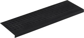 vidaXL Πατάκια Σκάλας 10 τεμ. 25 x 75 εκ. από Καουτσούκ