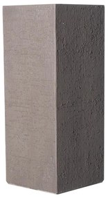 Supergreens Γλάστρα Πήλινη "Golden" Καφέ XL 43x43x75 εκ.