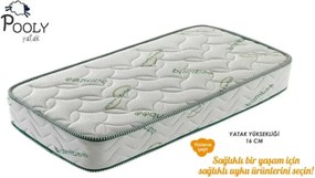 Stewehome Ορθοπεδικό στρώμα ελατηρίων με μπαμπού 90x130x16 cm