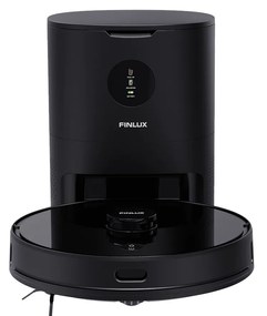 Finlux PRO-999WIFI Ηλεκτρική σκούπα Ρομπότ με Χαρτογράφηση και Wi-Fi, Μαύρη