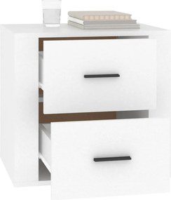 vidaXL Κομοδίνο Λευκό 50 x 39 x 47 εκ.