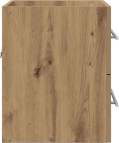 vidaXL Ντουλάπι νιπτήρα με συρτάρι Artisan Oak 38,5 x 41 x 48 εκ