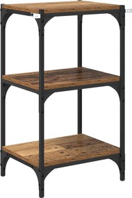 vidaXL Βιβλιοθήκη Παλαιό ξύλο 40 x 33 x 70,5 εκ.