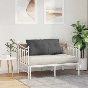 VidaXL Μαξιλάρι Πλάτης Σκούρο Γκρι 100 x 50 x 19 cm ύφασμα