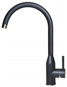 Μπαταρία Κουζίνας Adige Adige-40 Black Mat Elleci Metal,Resin