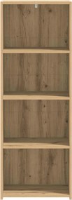 vidaXL Highboard Artisan Δρυς 45 x 41 x 124 εκ. Επεξεργασμένο Ξύλο