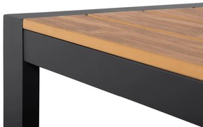 Τραπέζι GOYA Αλουμίνιο Ανθρακί και Polywood 160x80x75Υ εκ. 160x80x75 εκ.