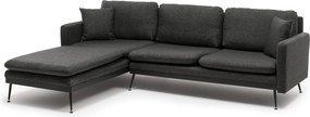 Corner Sofa Reya - Dark Grey Dark Grey
