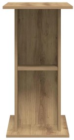 vidaXL Βάση Ενυδρείου Αρτισιανή Δρυς 36x75x72,5 εκ. Επεξεργασμένο Ξύλο