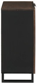 vidaXL Πλευρικό Ντουλάπι 60 x 33.5 x 75 εκ. από Στερεό Ξύλο Μάνγκο