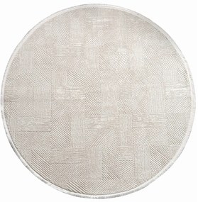 Χαλί Leo 2969 Y 614CCL1746 Cream Conceptum Hypnose 120X120cm Round