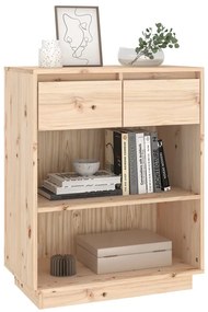 vidaXL Ντουλάπι Κονσόλα 60 x 34 x 75 εκ. από Μασίφ Ξύλο Πεύκου