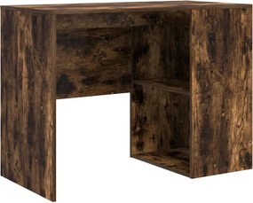 vidaXL Γραφείο Καπνιστό Δρύς 102 x 50 x 75 cm Επεξεργασμένο Ξύλο
