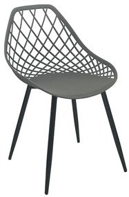 Καρέκλα Suan 326-000020 56x49x82cm Anthracite