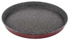 Ταψί Πίτσας Αντικολλητικό SK00400132 Φ32cm Αλουμινίου Bordeaux Max Home Aluminium