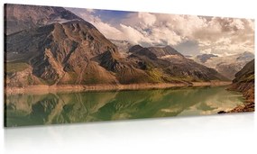 Εικόνα λίμνη στα βουνά - 120x60