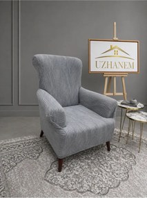 Stewehome Κάλυμμα πολυθρόνας από βελούδο για μονή πολυθρόνα πλενόμενο 60x80 cm