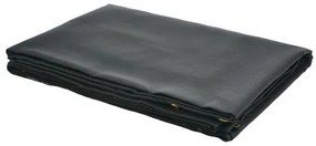 VEVOR Dump Truck Mesh Tarp, 7 x 14 ft, PVC Coated Black Heavy Duty Cover with 5.5&quot; 18oz Double Pocket, Brass Grommets, Reinforced Double Needle Stitch Webbing Fits Manual or Electric Dump Truck System