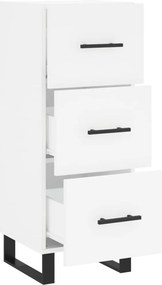 vidaXL Ντουλάπι Λευκό 34,5 x 34 x 90 εκ. από Επεξεργασμένο Ξύλο
