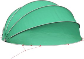 vidaXL Θόλος πισίνας 500 x 500 x 236 εκ. Θαλασσί