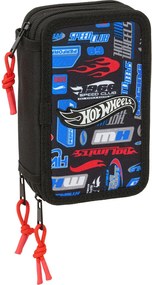 Κασετίνα Hot Wheels Πολύχρωμο 12,5 x 19,5 x 5,5 cm 37 Τεμάχια