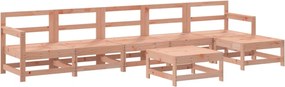 vidaXL Σαλόνι Κήπου Σετ 7 τεμ από Μασίφ Ξύλο Ψευδοτσούγκας