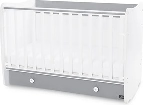 BED DREAM NEW 60/120 COLOUR WHITE/STONE GREY