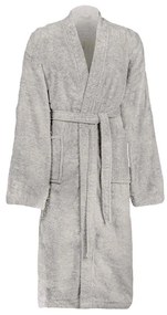 vidaXL Μπουρνούζι KINN Γκρι XXXL Βαμβάκι