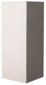 Γλάστρα Πήλινη Κάθετη Rocky Γκρι Ανοιχτό M 27x27x60 εκ. B-8050-8 Supergreens-B-8050-8-Γκρι B-8050-8