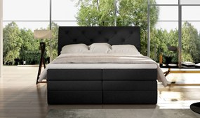 Επενδυμένο κρεβάτι Lorane-Mauro-140 x 200