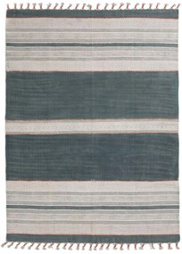 Χαλί Lotus Cotton Kilim 032 Beige-Dark Blue Royal Carpet 100X160cm