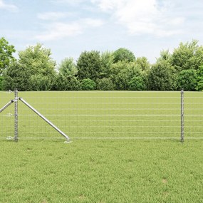 vidaXL Euro Fence με 13 καρφιά 0.6x25 μ γαλβανισμένος χάλυβας