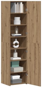 vidaXL Καρυδιά 45x42.5x185 εκ Επεξεργασμένο ξύλο