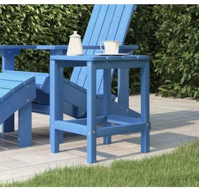 Τραπέζι Κήπου Adirondack Γαλάζιο 38 x 38 x 46 εκ. από HDPE - Μπλε