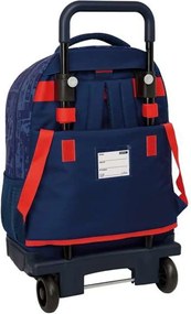 Σχολική Τσάντα με Ρόδες Spider-Man Μπλε 33 x 45 x 22 cm