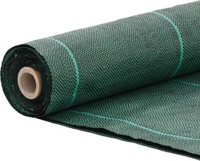 vidaXL Μεμβράνη Εδαφοκάλυψης Πράσινη 4x100 μ. από Πολυπροπυλένιο