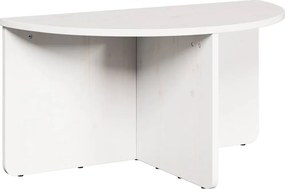 vidaXL Τραπεζάκι σαλονιού 2 pcs Λευκό Μασίφ ξύλο πεύκου