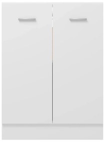 Ντουλάπι Δαπέδου Λευκό 60x46x81,5 εκ. Επεξ. Ξύλο - Λευκό