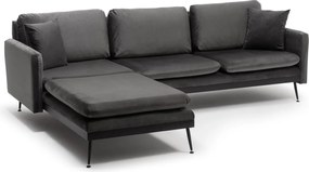 Corner Sofa Reya - Anthracite Anthracite