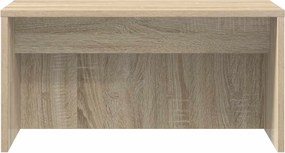 vidaXL Επιτοίχιο γραφείο Επιτοίχιο Δρύς Sonoma 60 x 45 x 30 cm