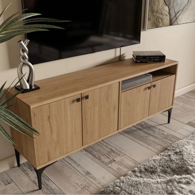Stewehome Μονάδα τηλεόρασης με ντουλάπι 139x34x59 cm