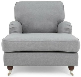 Ανάκλινδρο Bloomington A111, Γκρι, 85x92x146cm, Ταπισερί, Πόδια: Μέταλλο, Ξύλο | Epipla1.gr