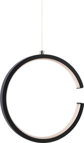 Φωτιστικό Οροφής LED Aca Euclid3 V28LEDP22BK Black